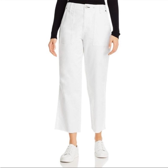 Rag & Bone Kaye Chino in White - Picture 11 of 15
